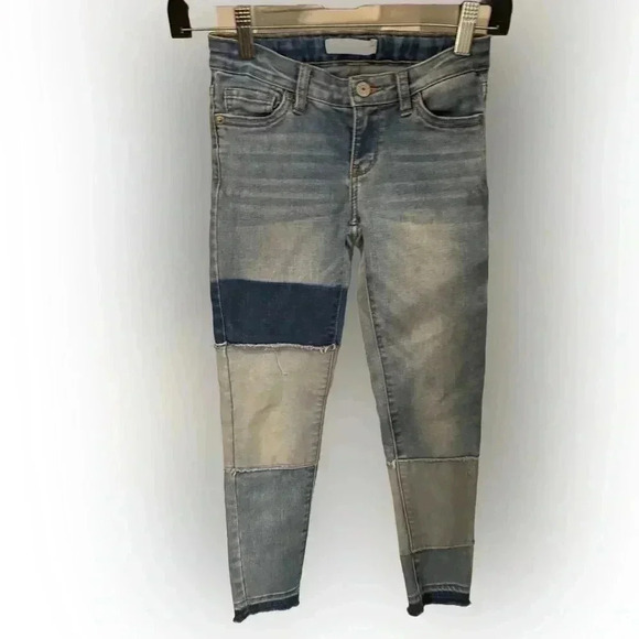 Levi's Other - Levi 710 girls ankle skinny patchwork jeans perfect condition size 8 R